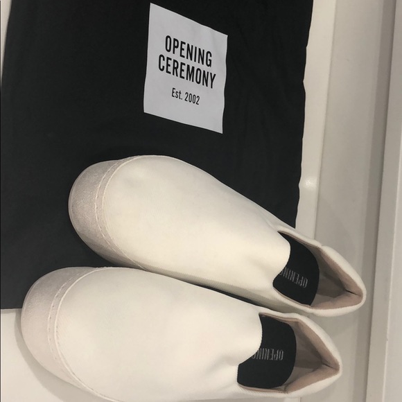 Opening Ceremony Shoes - Opening Ceremony Slip On Platform Sneakers